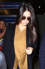 KENDALL JENNER at Los Angeles International Airport 01/29/2016
