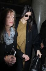 KENDALL JENNER at Los Angeles International Airport 01/29/2016