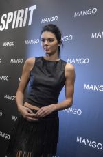 KENDALL JENNER at Tribal Spirit by Mango Photocall in Barcelona 01/28/2016