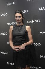 KENDALL JENNER at Tribal Spirit by Mango Photocall in Barcelona 01/28/2016