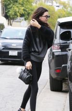 KENDALL JENNER in Tights Out and About in Los Angeles 01/10/2016
