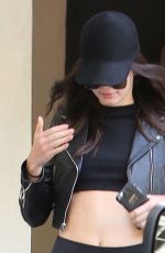 KENDALL JENNER in Tights Out and About in Malibu 01/16/2016