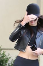 KENDALL JENNER in Tights Out and About in Malibu 01/16/2016