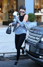 KENDALL JENNER in Tights Out in Beverly Hills 01/08/2016
