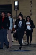 KENDALL JENNER Night Out in Malibu 01/23/2016
