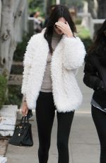 KENDALL JENNER Out and About in Los Angeles 01/03/2016