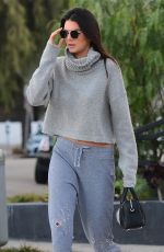 KENDALL JENNER Out and About in West Hollywood 15/01/2016
