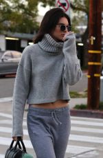 KENDALL JENNER Out and About in West Hollywood 15/01/2016