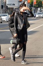 KENDALL JENNER out Shopping in West Hollywood 01/20/2016