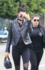 KENDALL JENNER out Shopping in West Hollywood 01/20/2016