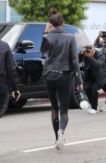 KENDALL JENNER out Shopping in West Hollywood 01/20/2016