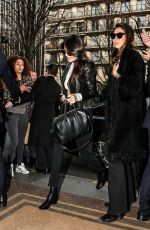 KENDALL JENNER Outside Her Hotel in Paris 01/26/2016