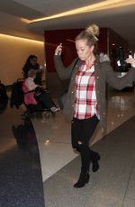 KENDRA WILKINSON Arrives at LAX Airport in Los Angeles 01/20/2016