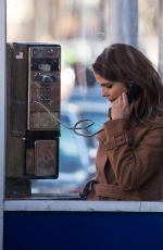 KERI RUSSELL on the Set of Americans in New York 01/13/2016