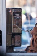KERI RUSSELL on the Set of Americans in New York 01/13/2016