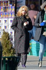 KERI RUSSELL on the Set of Americans in New York 01/13/2016