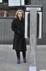 KERI RUSSELL on the Set of Americans in New York 01/19/2016