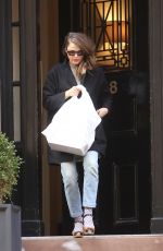 KERI RUSSELL Out and About in Brooklyn 01/07/2016