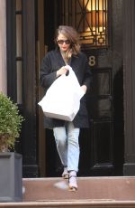 KERI RUSSELL Out and About in Brooklyn 01/07/2016