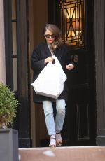 KERI RUSSELL Out and About in Brooklyn 01/07/2016
