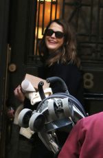 KERI RUSSELL Out and About in Brooklyn 01/07/2016