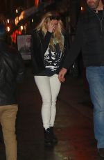 KESHA SEBERT Out and About in New York 01/25/2016