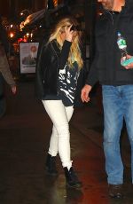 KESHA SEBERT Out and About in New York 01/25/2016