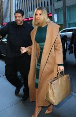 KHLOE KARDASHIAN Arrives at Good Morning America in New York 01/13/2016