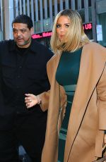 KHLOE KARDASHIAN Arrives at Good Morning America in New York 01/13/2016