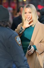 KHLOE KARDASHIAN Arrives at Good Morning America in New York 01/13/2016