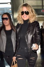 KHLOE KARDASHIAN Arrives at JFK Airport in New York 01/15/2016