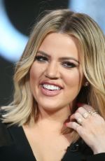 KHLOE KARDASHIAN at Kocktails with Khloe Panel at 2016 Winter TCA Tour in Pasadena 01/06/2016