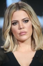 KHLOE KARDASHIAN at Kocktails with Khloe Panel at 2016 Winter TCA Tour in Pasadena 01/06/2016