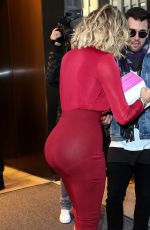 KHLOE KARDASHIAN at Live With Kelly and Michael’