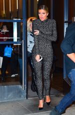 KHLOE KARDASHIAN in Bodysuit at Watch What Happens Live in New York 01/13/2016