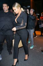 KHLOE KARDASHIAN Leaves Her Hotel in New York 01/13/2016