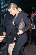 KHLOE KARDASHIAN Leaves Her Hotel in New York 01/13/2016