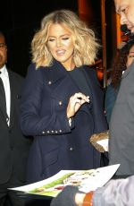 KHLOE KARDASHIAN Leaves Tump Soho Hotel in New York 01/14/2016