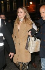 KIMBERLEY WALSH Arrives at Her Hen Party in London 01/15/2016