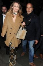 KIMBERLEY WALSH Arrives at Her Hen Party in London 01/15/2016