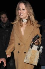 KIMBERLEY WALSH Arrives at Her Hen Party in London 01/15/2016
