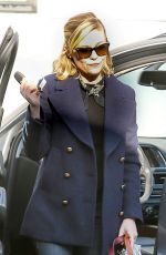 KIRSTEN DUNST Arrives at Kinara Skin Care in West Hollywood 12/10/2015