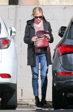 KIRSTEN DUNST at a Nail Salon in Los Angeles 01/07/2016