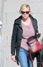 KIRSTEN DUNST at a Nail Salon in Los Angeles 01/07/2016