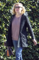 KIRSTEN DUNST at a Nail Salon in Los Angeles 01/07/2016