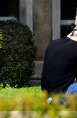KIRSTEN DUNST on the Set of a Photoshoot in Los Angeles 01/15/2016
