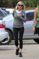 KIRSTEN DUNST Oout for a Hike in Studio City 01/20/2016