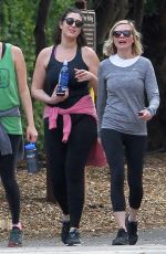 KIRSTEN DUNST Oout for a Hike in Studio City 01/20/2016