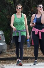 KIRSTEN DUNST Oout for a Hike in Studio City 01/20/2016