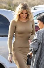 KOURTNEY and KHLOE KARDASHIAN and KYLE JENNER Shooting Scenes in Calabasas 01/22/2016